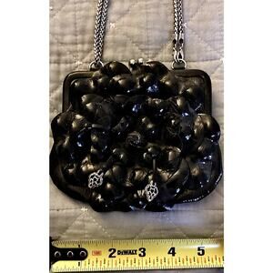 Brighton Rose Night Purse E4053B Black